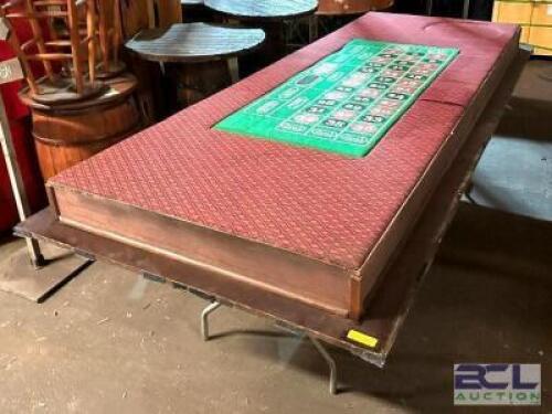 REAL CASINO ROULETTE TABLE