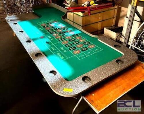 REAL CASINO ROULETTE TABLE