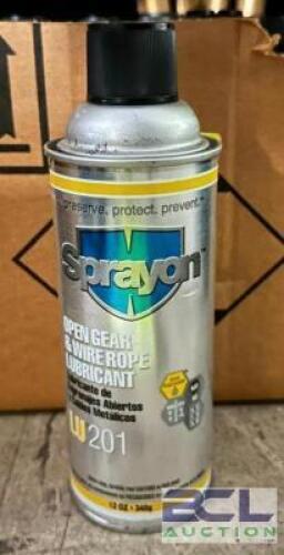 (7) CANS OF WIRE ROPE LUBRICANT