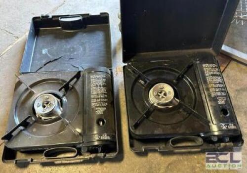 (2) PORTABLE GAS BURNERS
