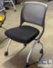 (2) - HIGH QUALITY ROLLING OFFICE CHAIRS - 3