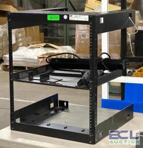 2 FT. WALL MOUNTED MEDIA CABINET WITH HARDWARE