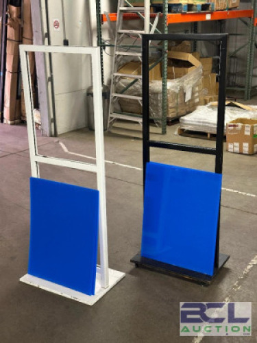 (2) - SIGN HOLDERS
