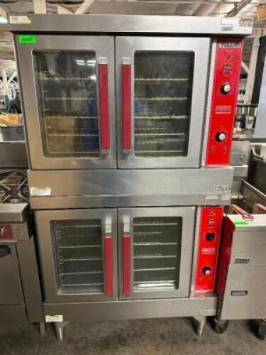 VULCAN DOUBLE STACK GAS CONVECTION OVEN.