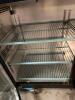 AVANTCO 60" TWO DOOR GLASS DOOR BACK BAR COOLER. - 4