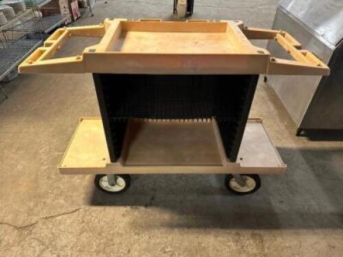CAMBRO PLASTIC JANITORIAL CART