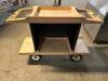 CAMBRO PLASTIC JANITORIAL CART