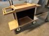 CAMBRO PLASTIC JANITORIAL CART - 2