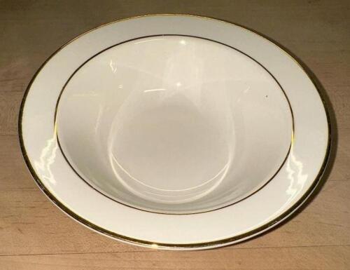 (12) HOMER LAUGHLIN 7" CHINA BOWLS W/ GOLD TRIM