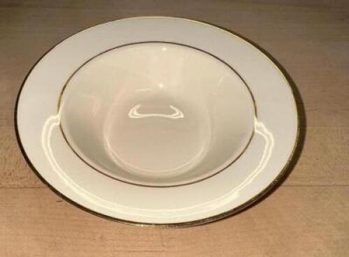 (20) HOMER LAUGHLIN 6" CHINA BOWLS W/ GOLD TRIM