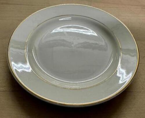 (20) HOMER LAUGHLIN 7" CHINA PLATE W/ GOLD TRIM