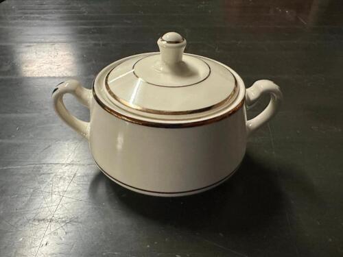 (36) CHINA SUGAR CADDYS W/ GOLD TRIM