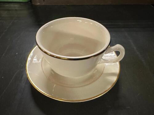 (16) CHINA COFFEE MUGS W/ SAUCERS.