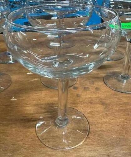 (10) FISH BOWL MARGARITA GLASSES