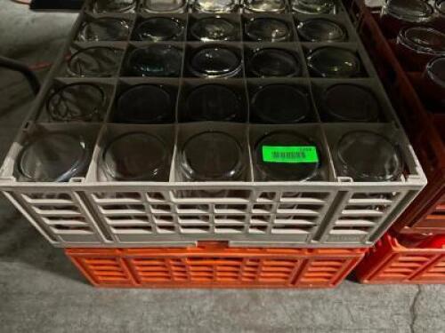 (48) ASSORTED GLASS VOTIVE