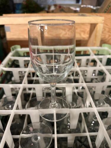 (50) WINE GLASSES