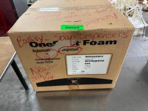 (6) CASES OF AUTOMATIC SOAP DISPENSERS.