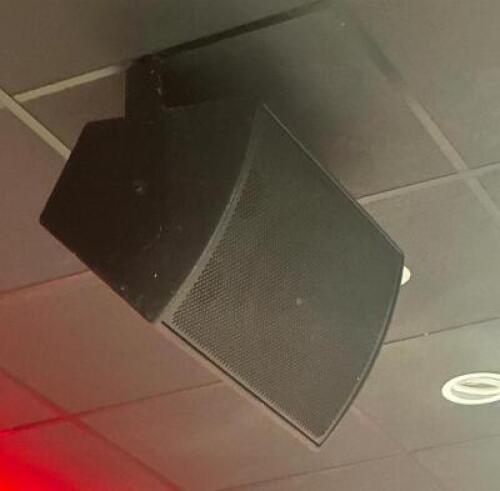 2 WAY MULTI PURPOSE ACOUSTIC LOUD SPEAKER WITH CEILING MOUT AND BRACKETS