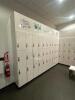 10' X 8' / L- SHAPED THREE TIER LOCKER SYSTEM - 5