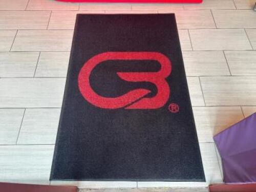 (2) - CYCLEBAR BRANDED FLOOR MATS