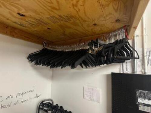 LARGE ASSORTMENT OF HANGERS