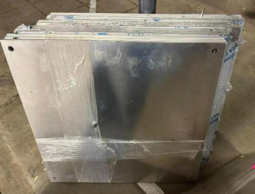 (47) STAINLESS STEEL PANELS