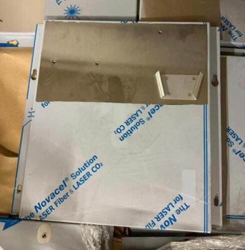 (42) STAINLESS STEEL WALL MOUNT PANELS
