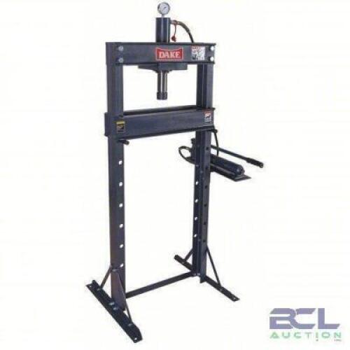 DESCRIPTION: (1) HYDRAULIC PRESS BRAND/MODEL: DAKE #429H41 INFORMATION: MANUAL, H-FRAME, 20 TON RETAIL$: $1415.85 EA QTY: 1