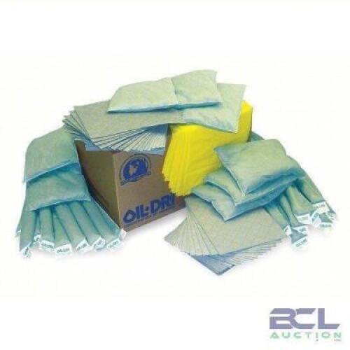 DESCRIPTION: (1) SPILL KIT REFILL BRAND/MODEL: OIL-DRI #2KE70 INFORMATION: 109 GAL RETAIL$: $488.10 EA QTY: 1