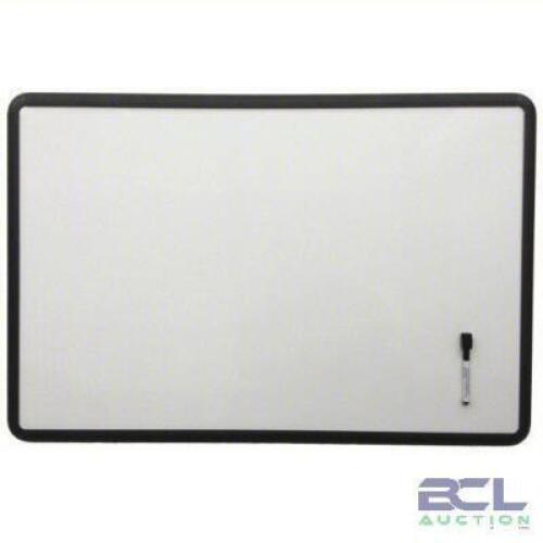 DESCRIPTION: (1) DRY ERASE BOARD BRAND/MODEL: PRODUCT NUMBER #492P20 INFORMATION: STEEL, ALUMINUM FRAME, WHITE SIZE: 36" X 48" RETAIL$: $139.74 EA QTY