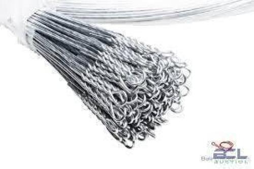 DESCRIPTION: (1) BUNDLE OF (125) BALE TIES BRAND/MODEL: ACCENT WIRE PRODUCTS #38D182 INFORMATION: GALVANIZED, 12 GA WIRE GAUGE, 0.106 IN WIRE DIA SIZE