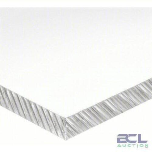 DESCRIPTION: (1) CAST ACRYLIC SHEET BRAND/MODEL: USA INDUSTRIALS #55TE80 INFORMATION: CLEAR SIZE: 1/4" THICK X 48" W X 60" L RETAIL$: $292.01 EA QTY: