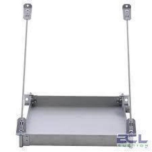 DESCRIPTION: (1) UNASSEMBLED WATER HEATER STAND BRAND/MODEL: HOLDRITE #40-S-22-U INFORMATION: STAINLESS, HOLDS UP TO 52 GALLON SIZE: 21-1/2-Inch x 21-