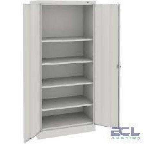 DESCRIPTION: (1) STORAGE CABINET BRAND/MODEL: TENNSCO INFORMATION: STEEL, GRAY, SWING HANDLE RETAIL$: $1234.83 EA QTY: 1