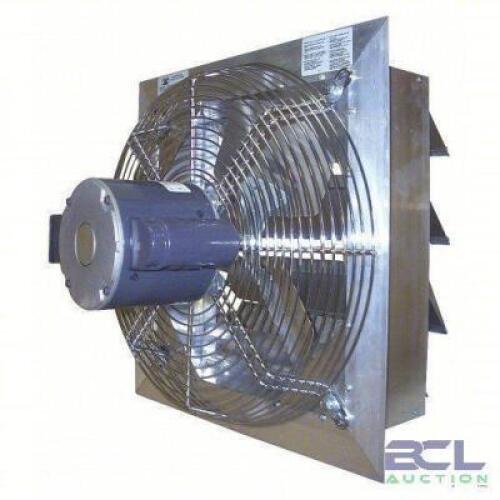 DESCRIPTION: (1) EXHAUST FAN BRAND/MODEL: CANARM/AX42-7 INFORMATION: 1-PHASE/1-SPEED/SPLIT PHASE SIZE: 47-1/4"H X 17-3/4"D X 47-1/4"W RETAIL$: $1,706.