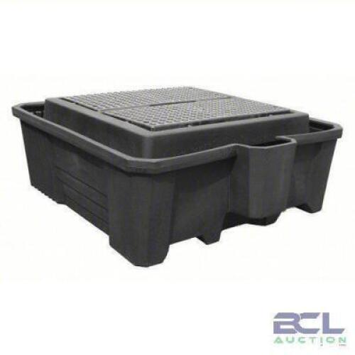 DESCRIPTION: (1) IBC CONTAINMENT UNIT BRAND/MODEL: BLACK DIAMOND #35LT91 INFORMATION: BLACK, 3000 LB CAPACITY SIZE: 385 GAL RETAIL$: $2049.93 EA QTY: