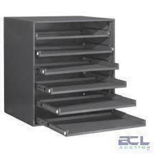 DESCRIPTION: (1) HEAVY DUTY BEARING SLIDES STORAGE BRAND/MODEL: DURHAM INFORMATION: GRAY, STEEL RETAIL$: $204.00 EA QTY: 1