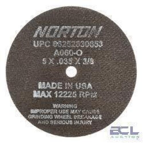 DESCRIPTION: (8) GRINDING WHEEL BRAND/MODEL: NORTON #6110 INFORMATION: AGO-OBNA2 RETAIL$: $312.25 EA QTY: 8