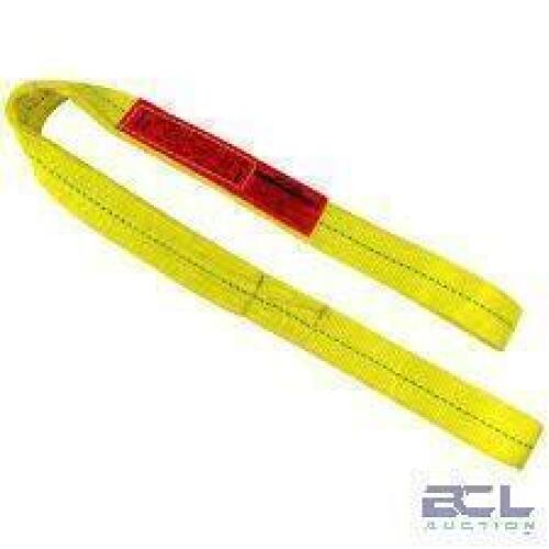DESCRIPTION: (4) WEB SLING BRAND/MODEL: LIFT-ALL #38V738 INFORMATION: YELLOW, POLYESTER, TYPE 5, 2 PLIES SIZE: 7' SLING X 1" W RETAIL$: $33.00 EA QTY: