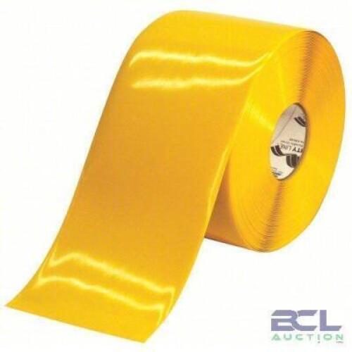DESCRIPTION: (1) FLOOR MARKING TAPE BRAND/MODEL: MIGHTY LINE #9Y672 INFORMATION: YELLOW, SOLID, EXTRA DURABLE SIZE: 6" X 100' RETAIL$: $283.23 EA QTY: