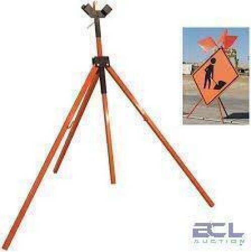 DESCRIPTION: (2) SIGN STAND BRAND/MODEL: MASH #T155 INFORMATION: ORANGE RETAIL$: $44.95 EA QTY: 2