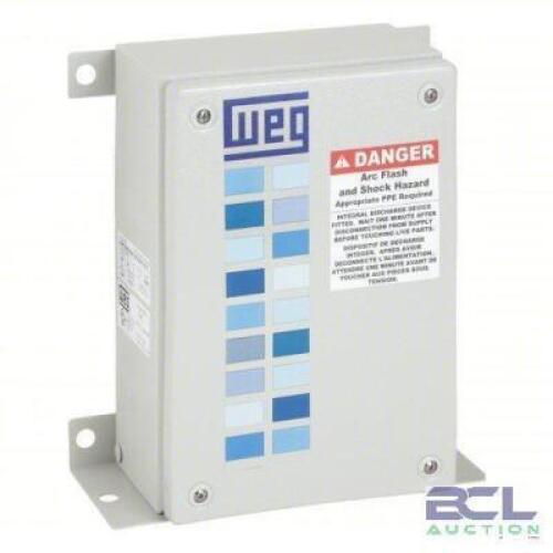DESCRIPTION: (1) POWER FACTOR CORRECTION CAPACITOR BRAND/MODEL: WEG #16Y168 INFORMATION: 3 KVAR REACTIVE POWER, 480 V AC VOLT, NON-FUSED RETAIL$: $634