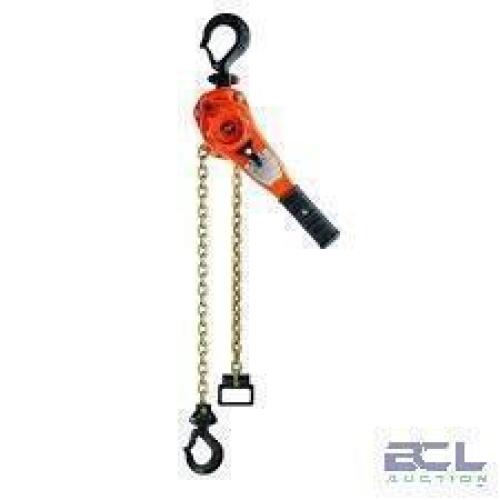 DESCRIPTION: (1) HAND OPERATED LEVER HOIST BRAND/MODEL: CM BANDIT INFORMATION: 3/4 TON CAPACITY RETAIL$: $559.00 EA QTY: 1