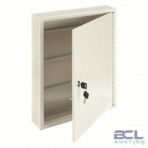 DESCRIPTION: (1) KEY CONTROL CABINET BRAND/MODEL: SINGLE KEY #2NET5 INFORMATION: BEIGE, STEEL, SINGLE KEY LOCK, WALL MOUNT SIZE: 17" H X 14" W RETAIL$