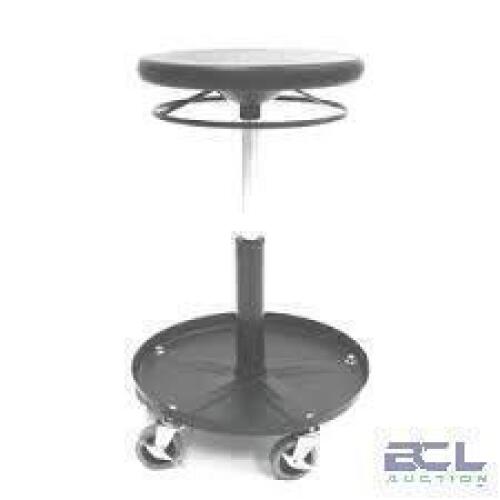 DESCRIPTION: (1) WELDING STOOL HIGH BRAND/MODEL: SHOPSOL #1010303 INFORMATION: BLACK RETAIL$: $275.99 EA QTY: 1