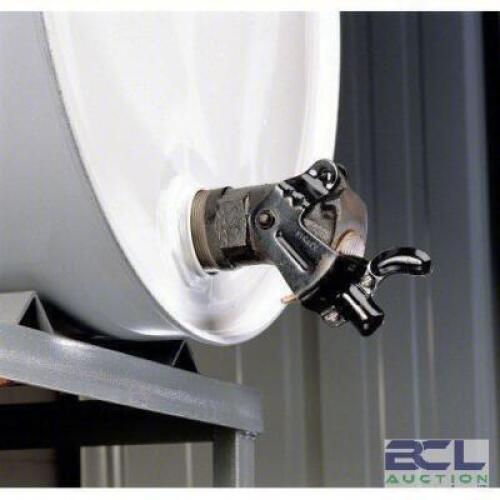 DESCRIPTION: (2) DRUM FAUCET BRAND/MODEL: PRODUCT NUMBER #9NN20 INFORMATION: GRAY, RIDGID, MANUAL SIZE: 2" RETAIL$: $100.36 EA QTY: 2