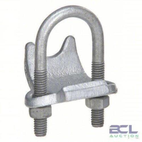 DESCRIPTION: (1) CASE OF (50) RIGHT ANGLE BEAM CLAMP BRAND/MODEL: 3KG70G INFORMATION: MALLEABLE IRON, 1 1/2 IN TRADE SIZE RETAIL$: $207.45 EA QTY: 1