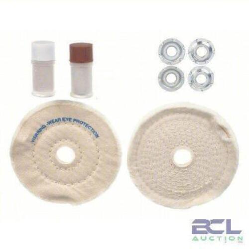DESCRIPTION: (6) HARD METAL BUFFING KIT BRAND/MODEL: PRODUCT NUMBER #12U114 INFORMATION: 4 PIECE KIT RETAIL$: $16.25 EA QTY: 6
