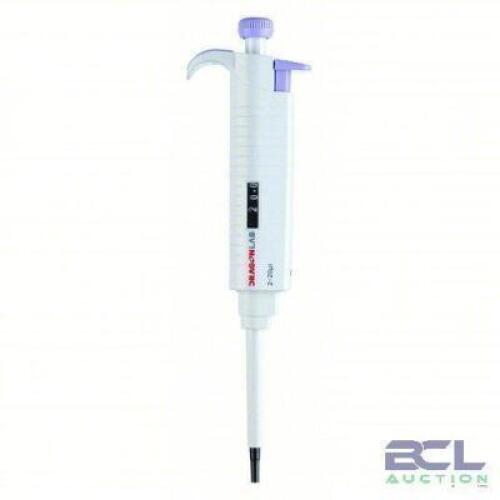 DESCRIPTION: (4) SINGLE CHANNEL PIPETTOR BRAND/MODEL: DLAB #21R823 INFORMATION: MANUAL ADJUST VOLUME, 3% ACCURACY RETAIL$: $89.59 EA QTY: 4