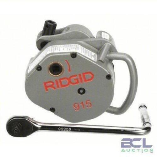 DESCRIPTION: (1) MANUAL ROLL GROOVER BRAND/MODEL: RIDGID #1ED99 SIZE: FOR 2 TO 6 IN PIPE RETAIL$: $1,367.94 EA QTY: 1